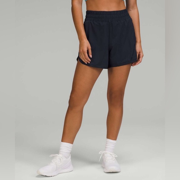 C - Lululemon Track That High-Rise Lined Short 5"
True Navy - Picture 2 of 6